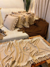 Set ruffled