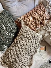 Macramé pillow♥️