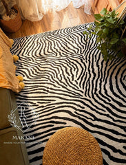 Zibra flow rug 🖤🤍