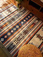 Nubian rug 💙🧡🤍