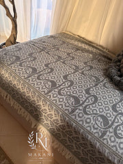 Boho Border ( Beige & Grey )