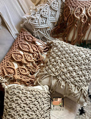 Macramé pillow♥️