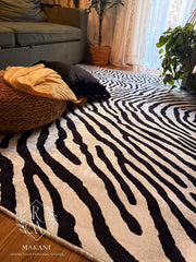 Zibra flow rug 🖤🤍
